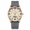 WhatsApp Image 2026-07-26 at 4.51.12 PM TOMI Executive - White Dial Rose Gold Grey Silicone Watch For Men