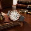 WhatsApp Image 2026-07-26 at 4.51.12 PM (2) TOMI Executive - White Dial Rose Gold Grey Silicone Watch For Men