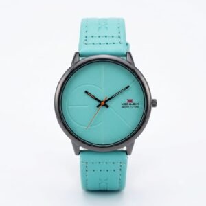 WhatsApp Image 2026-07-26 at 6.33.12 PM (3) XENLEX Aqua Green Leather Watch - Smart Future Edition