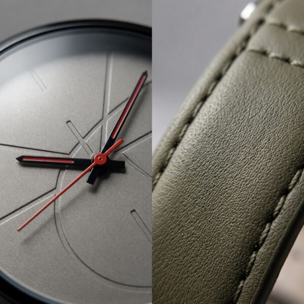 WhatsApp Image 2026-07-26 at 6.45.00 PM (6) XENLEX – Green Dial Leather Strap Watch For Men