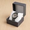 XENLEX – Grey Dial Leather Strap Watch For Men | WB-14