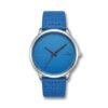 XENLEX – Sky Blue Dial Leather Strap Watch For Girls | WB-13