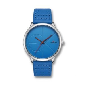 WhatsApp Image 2026-07-26 at 7.08.45 PM XENLEX – Sky Blue Dial Leather Strap Watch For Girls | WB-13