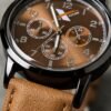 WhatsApp Image 2026-07-28 at 2.39.59 PM (4) Smart Future – Brown Leather Strap Watch For Men | WB-10