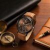 WhatsApp Image 2026-07-28 at 2.39.59 PM (5) Smart Future – Brown Leather Strap Watch For Men | WB-10