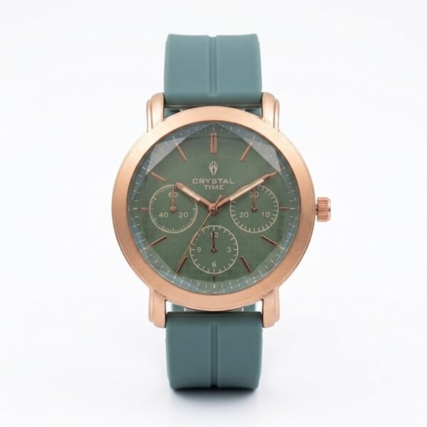 WhatsApp Image 2026-07-28 at 2.45.36 PM (1) Crystal Time – Green Dial Magnet Lock Watch | WB-09