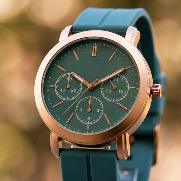 WhatsApp Image 2026-07-28 at 2.45.36 PM (5) Crystal Time – Green Dial Magnet Lock Watch | WB-09