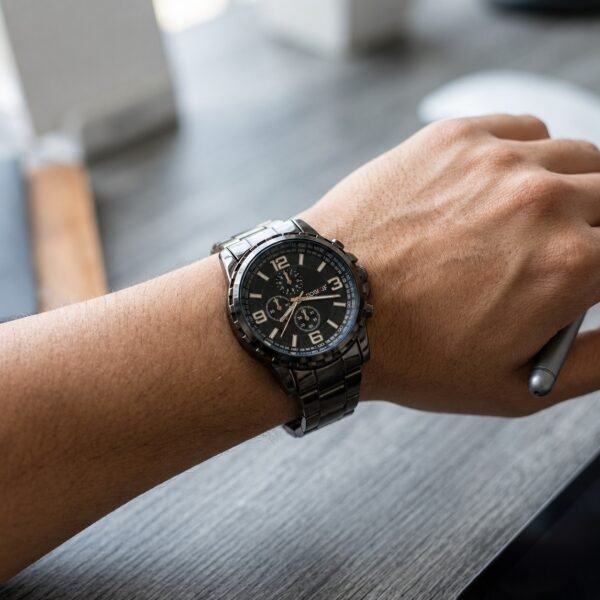 WhatsApp Image 2026-07-28 at 3.11.11 PM (1) Positif Black Dial Black Chain Watch For Men | WB-07