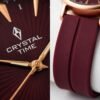 WhatsApp Image 2026-08-04 at 4.20.47 PM (2) Crystal Time Luxe - Maroon Dial Rose Gold Ladies Watch